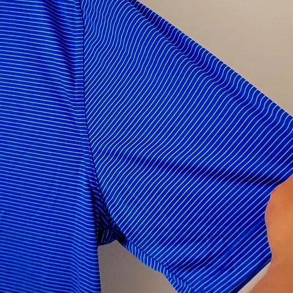 Champion polo shirt blue and white stripes - Picture 7 of 10